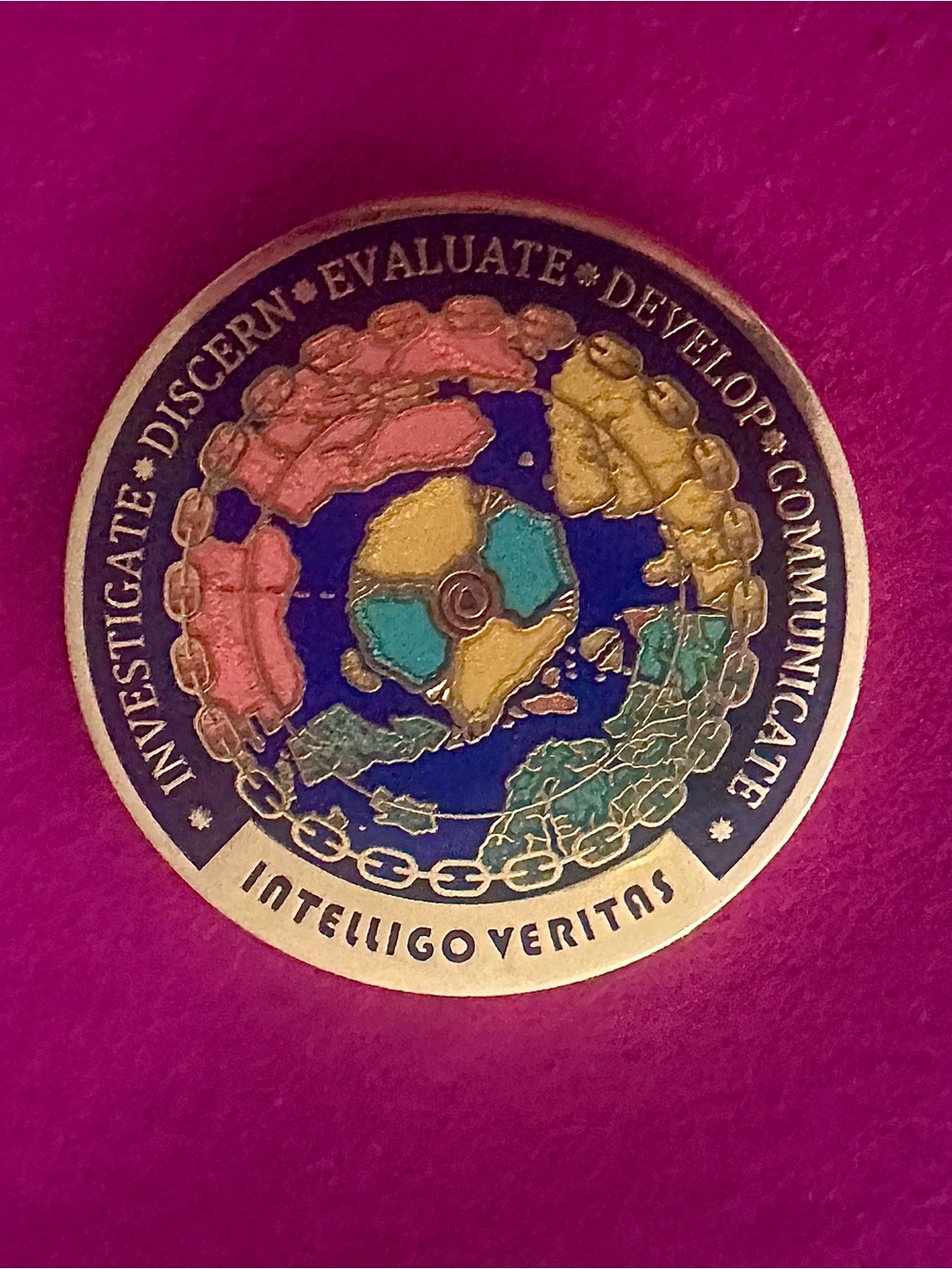 RARE limited edition HTF 2016 flat earth coin